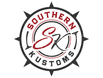 Southern Kustoms logo design by akilis13