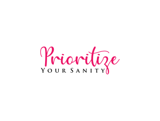 Prioritize Your Sanity logo design by haidar