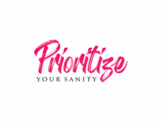 Prioritize Your Sanity logo design by checx