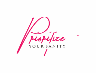 Prioritize Your Sanity logo design by checx