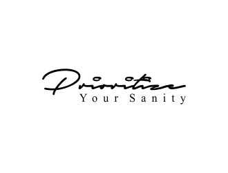 Prioritize Your Sanity logo design by oke2angconcept