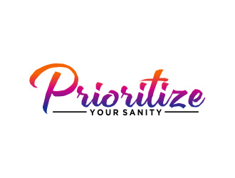 Prioritize Your Sanity logo design by done