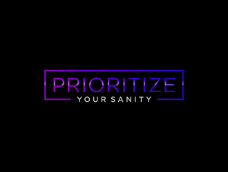 Prioritize Your Sanity logo design by ammad
