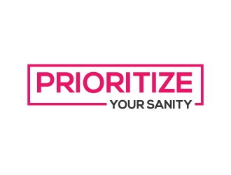 Prioritize Your Sanity logo design by cybil