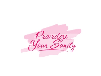 Prioritize Your Sanity logo design by webmall