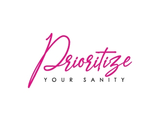 Prioritize Your Sanity logo design by BrainStorming