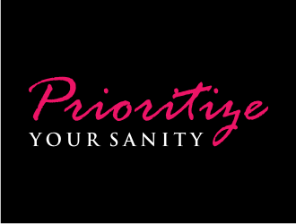 Prioritize Your Sanity logo design by Zhafir