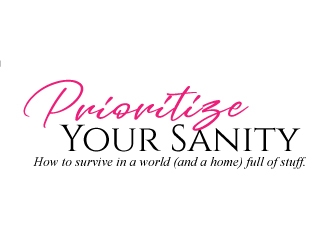 Prioritize Your Sanity logo design by jaize
