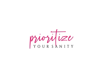 Prioritize Your Sanity logo design by CreativeKiller