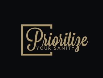 Prioritize Your Sanity logo design by AamirKhan