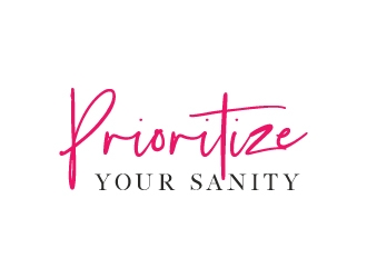 Prioritize Your Sanity logo design by LogOExperT