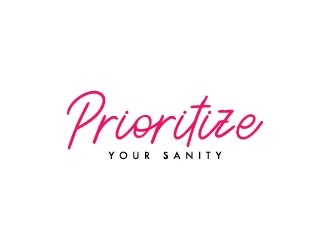Prioritize Your Sanity logo design by maserik