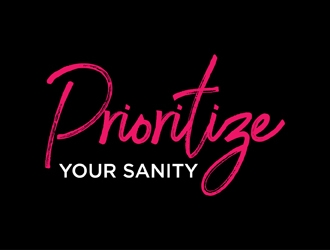 Prioritize Your Sanity logo design by neonlamp