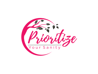 Prioritize Your Sanity logo design by Barkah