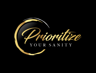 Prioritize Your Sanity logo design by ubai popi
