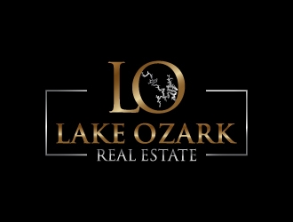 Lake Ozark Real Estate logo design by mewlana