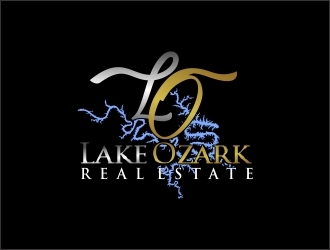 Lake Ozark Real Estate logo design by onetm
