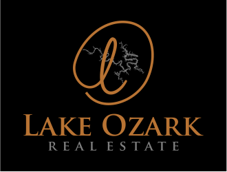 Lake Ozark Real Estate logo design by cintoko