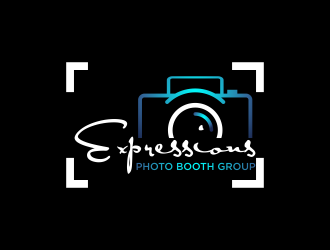 Expressions Photo Booth Group logo design by luckyprasetyo