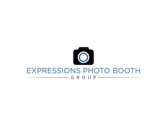 Expressions Photo Booth Group logo design by KaySa