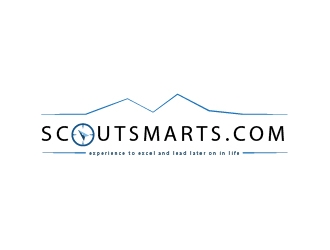 Scoutsmarts.com logo design by chumberarto