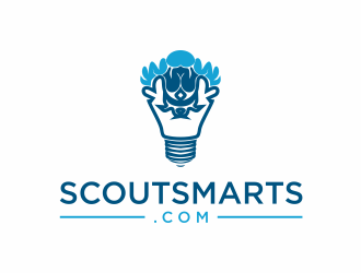 Scoutsmarts.com logo design by santrie