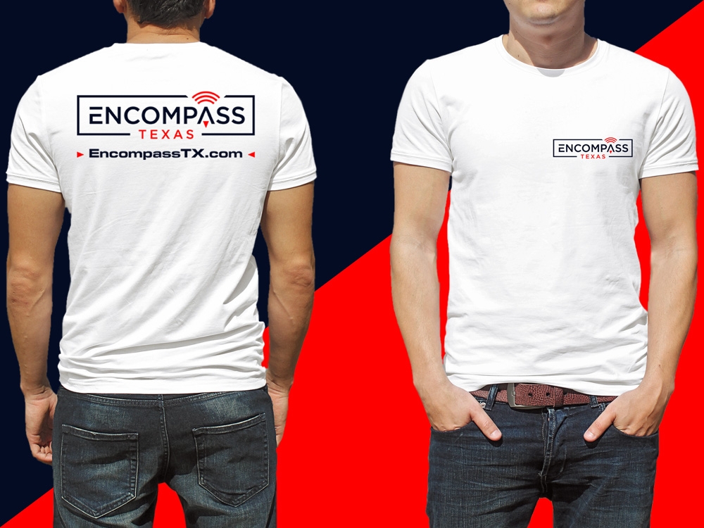 Encompass Texas logo design by Gelotine