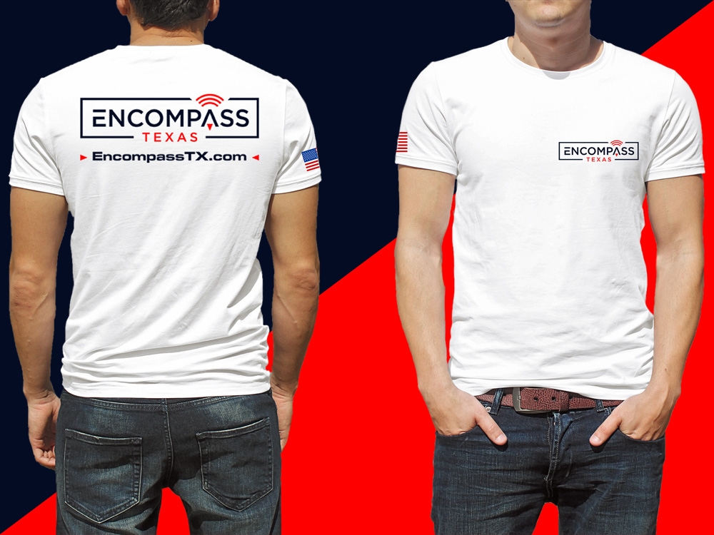 Encompass Texas logo design by Gelotine