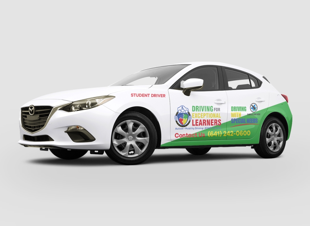 Driving with Special Needs logo design by LogOExperT