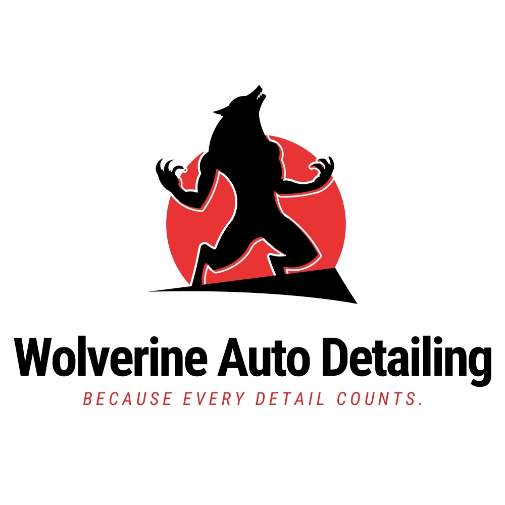 WOLVERINE AUTO DETAILING Logo Design 48hourslogo