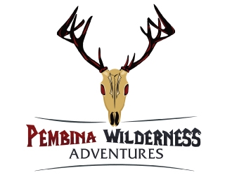 Pembina Wilderness Adventures logo design by AamirKhan