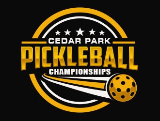 Cedar Park Pickleball Championships  logo design by Benok