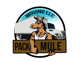 Pack Mule Moving LLC logo design by bougalla005
