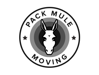Pack Mule Moving LLC logo design by BeDesign