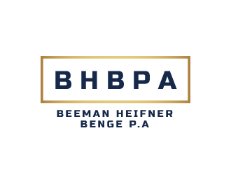 Beeman Heifner Benge P.A. logo design by BeDesign