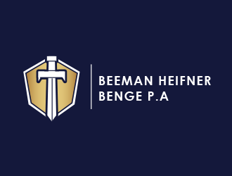 Beeman Heifner Benge P.A. logo design by BeDesign