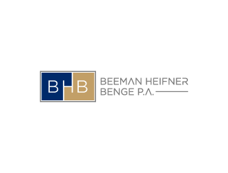 Beeman Heifner Benge P.A. logo design by torresace