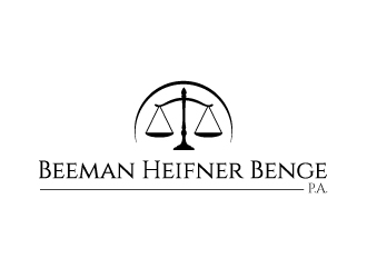 Beeman Heifner Benge P.A. logo design by jaize