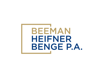 Beeman Heifner Benge P.A. logo design by RatuCempaka