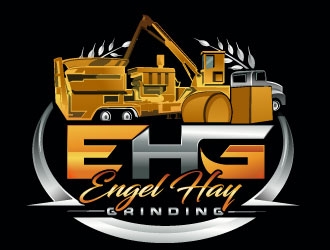 Engel Hay Grinding logo design by Suvendu