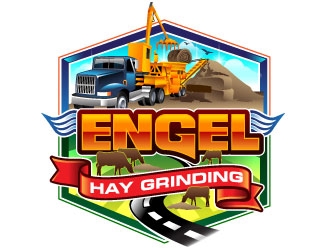 Engel Hay Grinding logo design by Suvendu