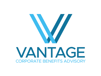 VANTAGE Corporate Benefits Advisory logo design by kunejo
