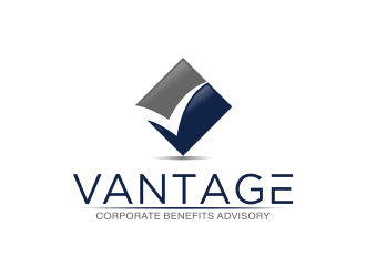 VANTAGE Corporate Benefits Advisory logo design by Lavina