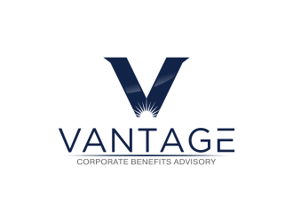 VANTAGE Corporate Benefits Advisory logo design by Lavina