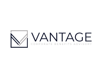 VANTAGE Corporate Benefits Advisory logo design by sanworks