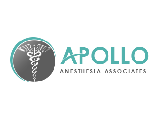 Apollo Anesthesia Associates logo design by BeDesign
