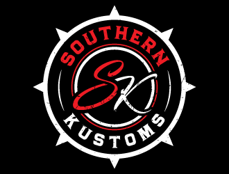 Southern Kustoms logo design by akilis13