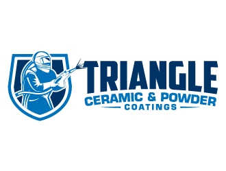 Triangle Ceramic & Powder Coatings logo design by karjen