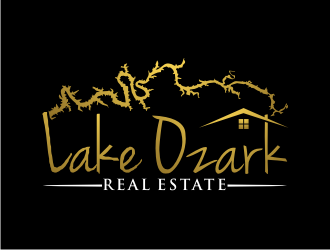 Lake Ozark Real Estate logo design by BintangDesign
