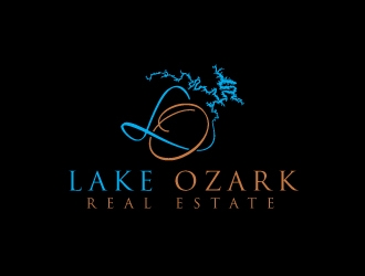 Lake Ozark Real Estate logo design by sanu